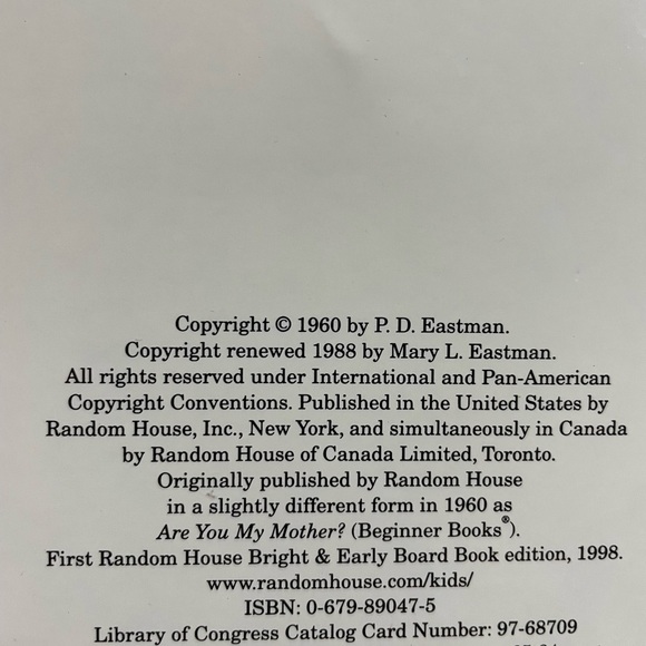 Dr. Seuss Are You My Mother? - Picture 2 of 7